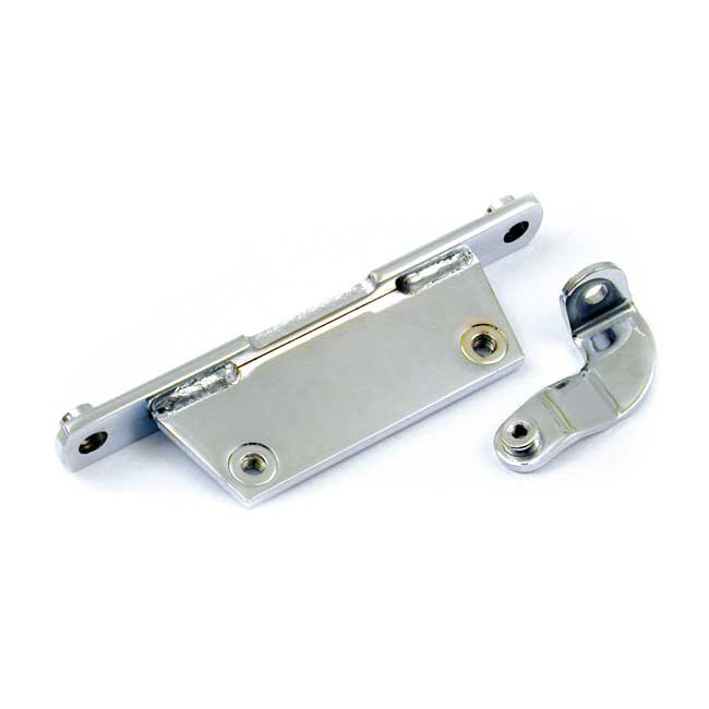 Chrome Oil Tank Bracket Kit For Harley-Davidson
