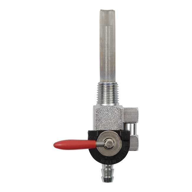 Red Handle Petcock, Down Outlet For Harley-Davidson