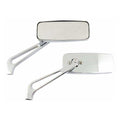 Street-Rage Mirror Set, Chrome For Harley-Davidson