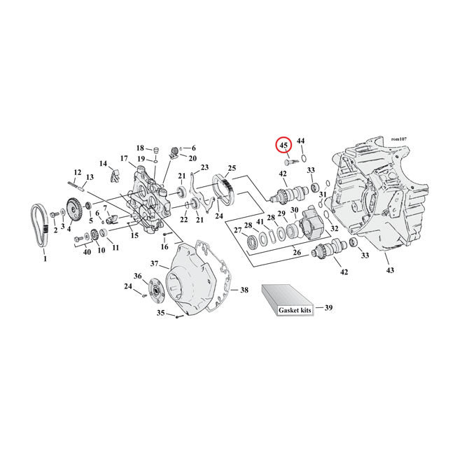 Oil Screen, Oem Style For Harley-Davidson