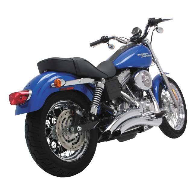 V&H Big Radius, 2 1/2 Inch  Dia. 2-2 For Harley-Davidson