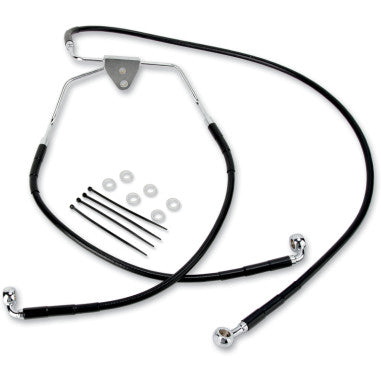 EXTENDED LENGTH STAINLESS STEEL BRAKE LINE KITS FOR HARLEY-DAVIDSON