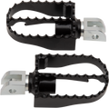 BURLY BRAND MX-STYLE FOOTPEGS PEGS RIDER MX BLACK