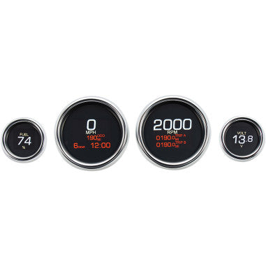FOUR-GAUGE MLX INSTRUMENT PACKAGES FOR HARLEY-DAVIDSON