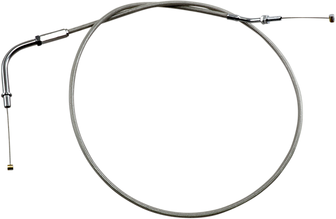 MOTION PRO ARMOR COAT BRAIDED STAINLESS STEEL CABLES CABLE THR (PULL)A/C YAM