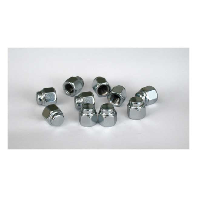 Colony Cap Nuts 6mm (1.0) For Harley-Davidson