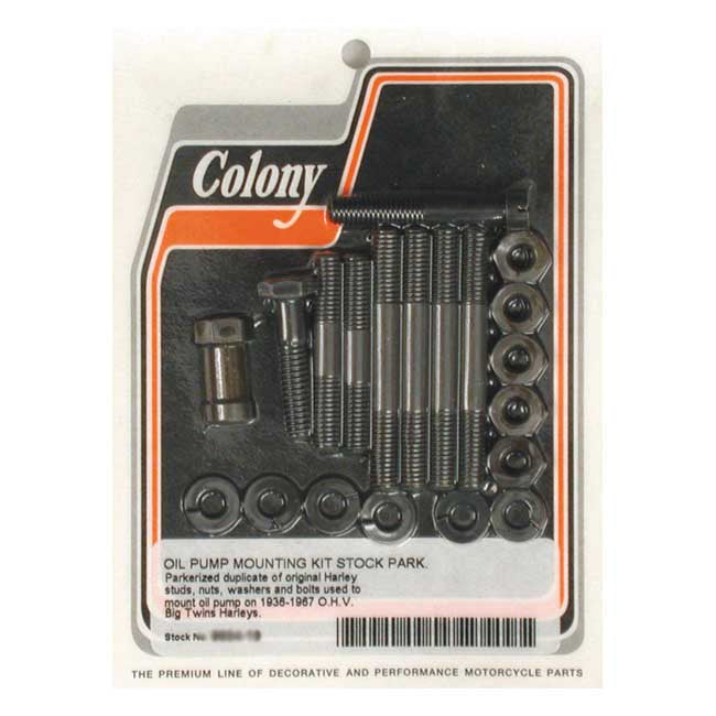 Colony Oil Pump Mount Kit Oem Style For Harley Davidson