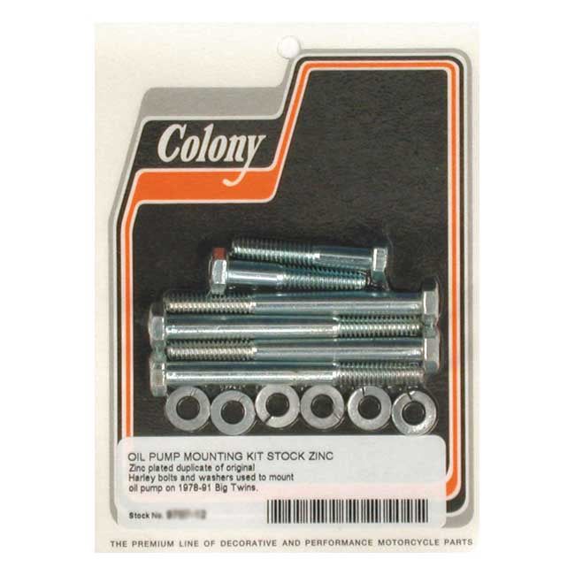 Colony Oil Pump Mount Kit Oem Style For Harley Davidson