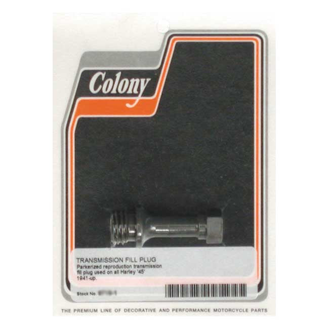 Colony Transm. Oil Fill Plug For Harley-Davidson
