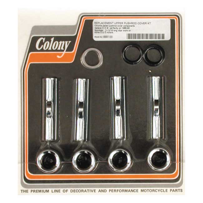 Colony Upper Pushrod Cover Kit For Harley-Davidson