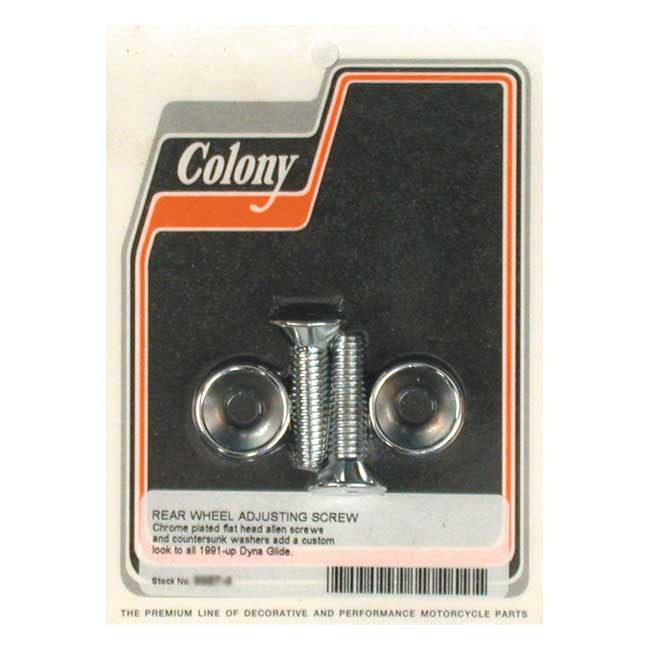 Colony Axle Adjuster Hardware For Harley-Davidson