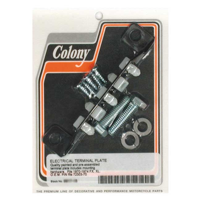 Colony Electrical Terminal Plate For Harley-Davidson