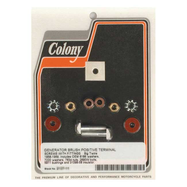 Colony Generator Terminal Pos. Screw Kt For Harley-Davidson