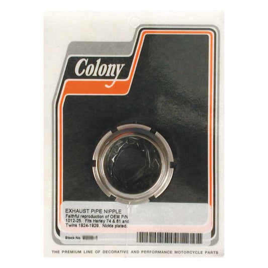 Colony Exhaust Pipe Nipple For Harley-Davidson