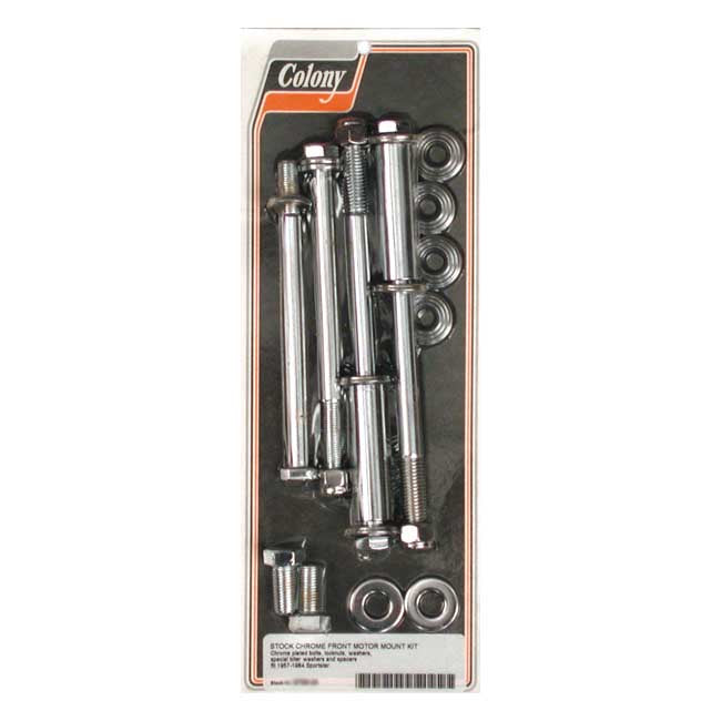 Colony Upper & Lower Motor Mount Kit For Harley-Davidson