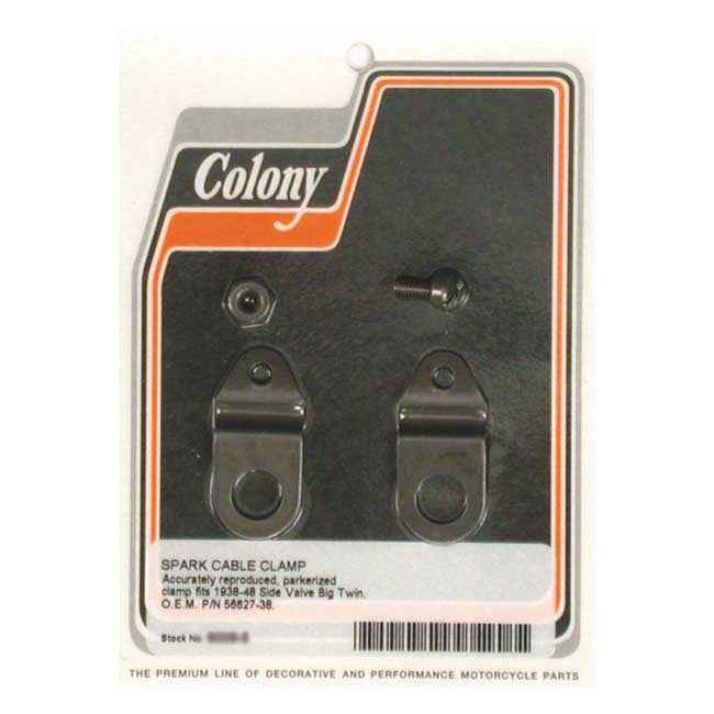Colony Spark Control Cable Clamp For Harley-Davidson