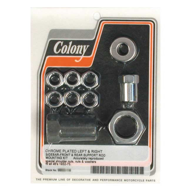 Colony Support Rod Mount Kit For Harley-Davidson
