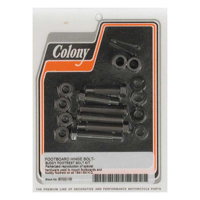 Colony Floorboard & Pass. Peg Mount Kit For Harley-Davidson