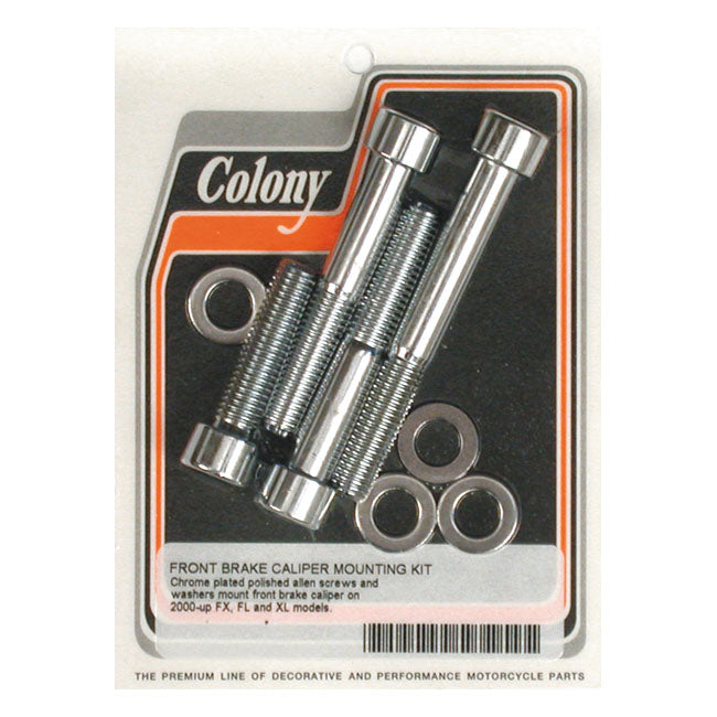 Colony Caliper Mount Bolt Kit For Harley-Davidson