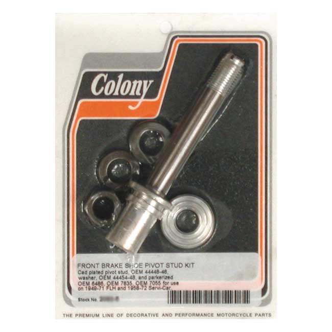 Colony Brake Pivot Stud Drum Brake For Harley-Davidson