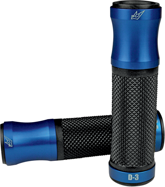 DRIVEN RACING D3 GRIPS GRIP D-3 BLUE/BLACK