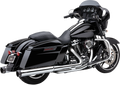 COBRA SPEEDSTER SHORT EXHAUST SYSTEMS WITH RACE PRO TIPS FOR HARLEY-DAVIDSON 2012 - 2013 Chrome Speedster Exhaust System
