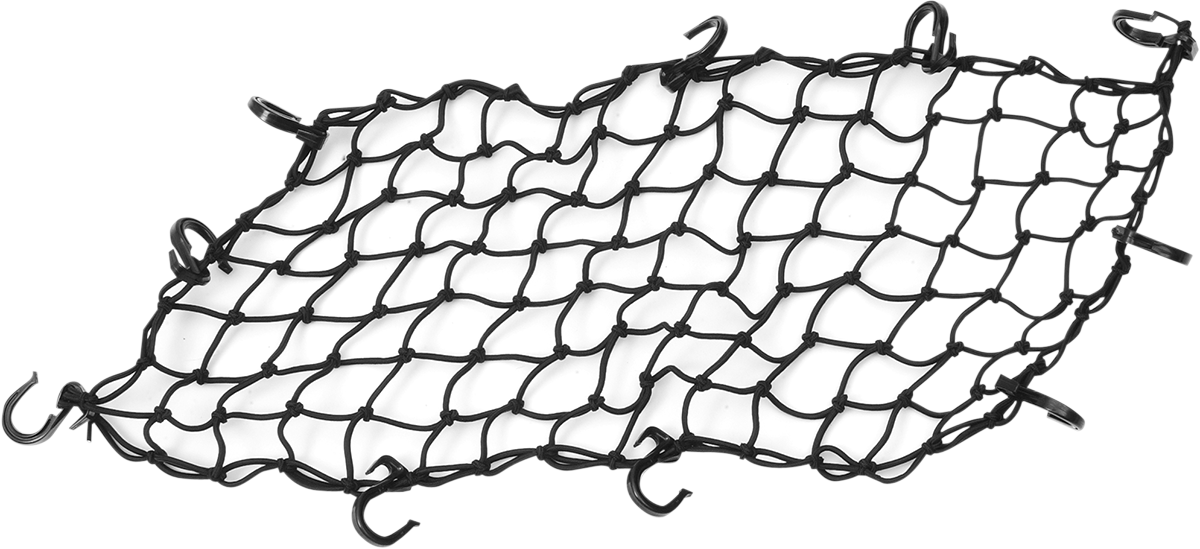 POWERTYE MFG. ADJUSTABLE CARGO NETS NET CARGO ADJ BK 15"X30"