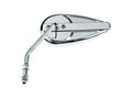 Teardrop Rückspiegel für Harley-Davidson Teardrop Chrom Spiegel LINKS