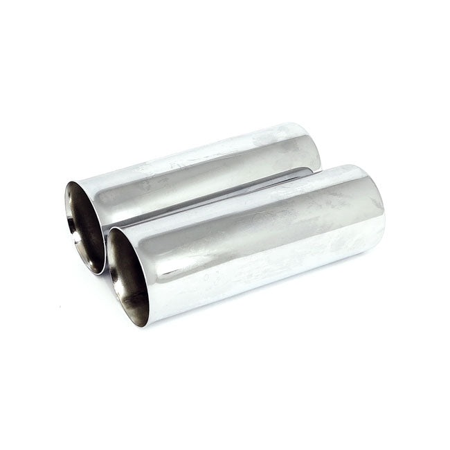 Chrome 11 Inch Shock Covers For Harley-Davidson