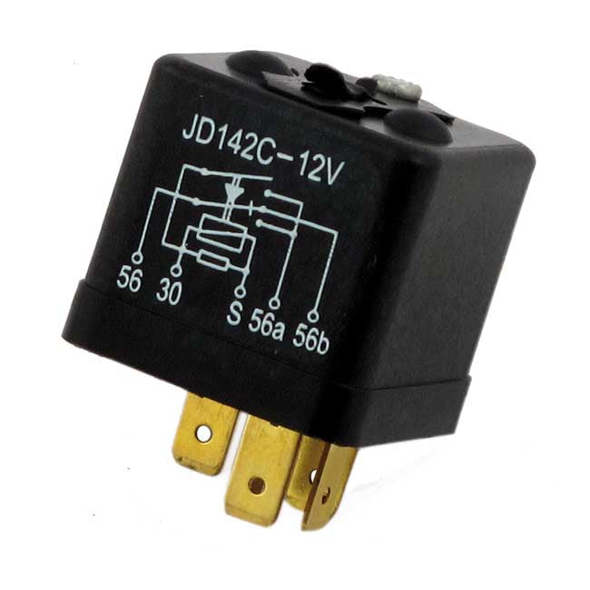 Headlamp Relay, High/Low. 12v For Harley-Davidson