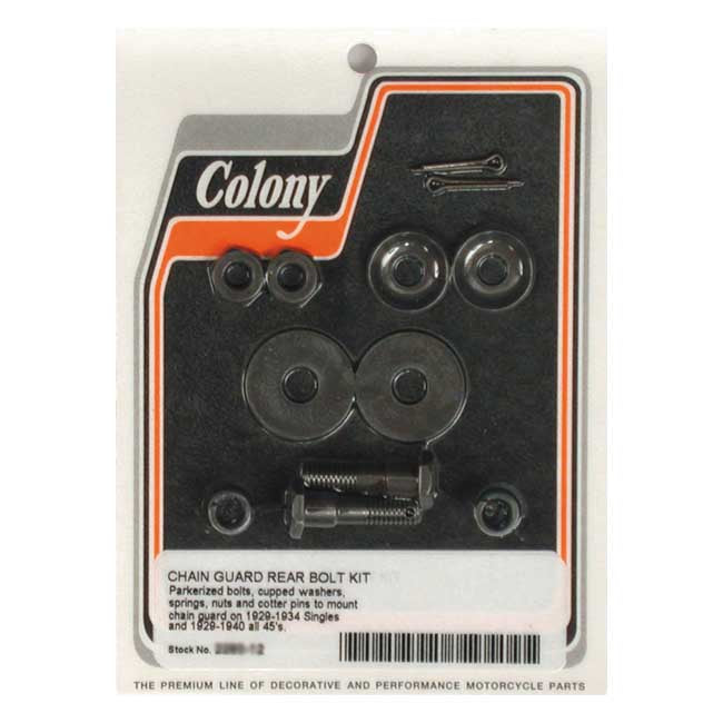 Colony Chainguard Mounting Kit For Harley-Davidson