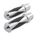 Diamond Footpegs, Female/Large Dia. For Harley-Davidson