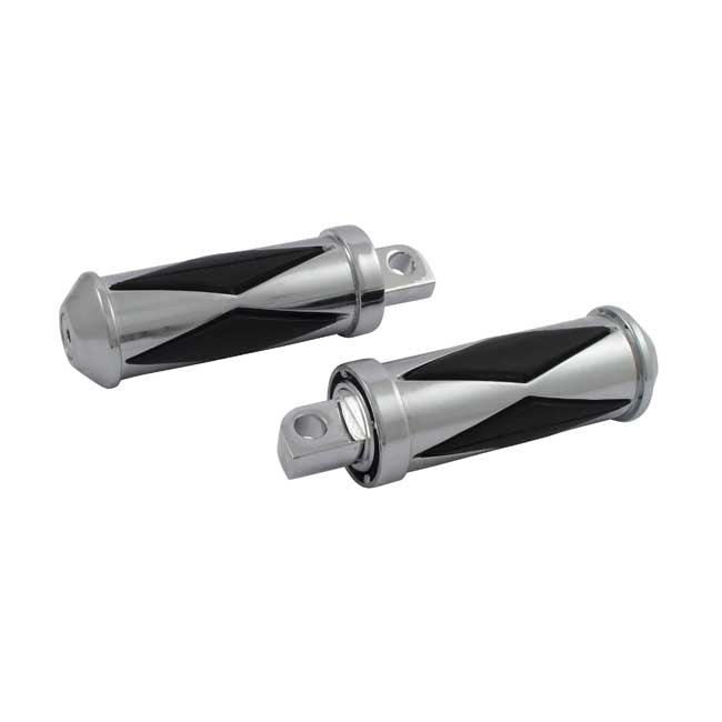 Diamond Footpegs, Male/Large Dia. For Harley-Davidson