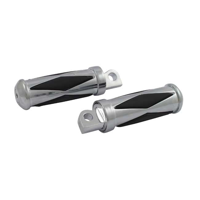 Diamond Footpegs, Male/Small Dia. For Harley-Davidson