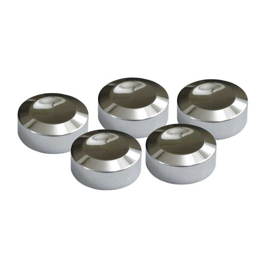 Chrome Rear Pulley Bolt Cover Kit For Harley-Davidson