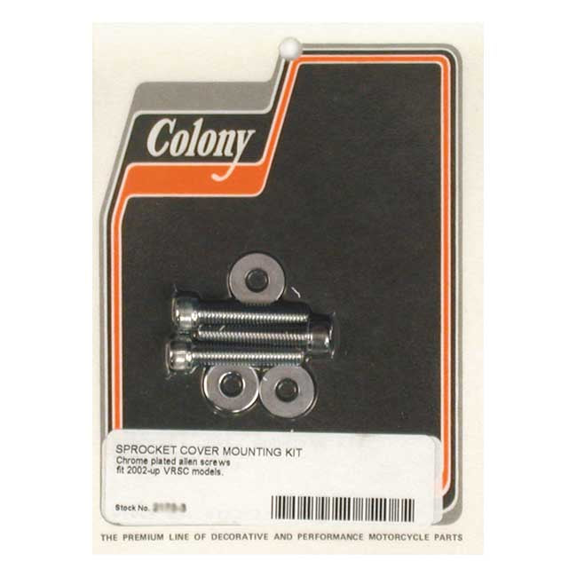 Colony Sprocket Cover Mount Kit For Harley-Davidson