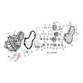 Driven Gear, Oil Pump. 25t. For Harley-Davidson
