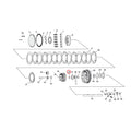 Spacer, Clutch Hub Bearing Race For Harley-Davidson