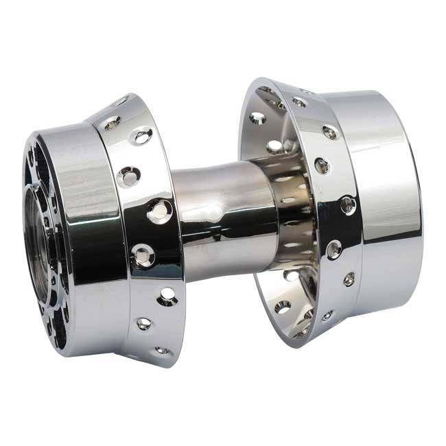 Rear Wheel Hub, Chrome For Harley-Davidson