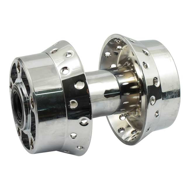 Rear Wheel Hub, Chrome For Harley-Davidson