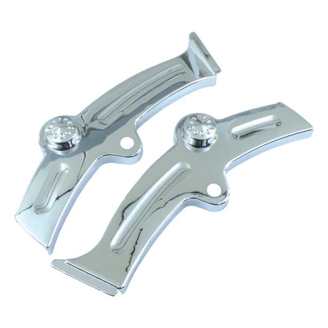 Softail Swingarm Covers, Slotted For Harley-Davidson