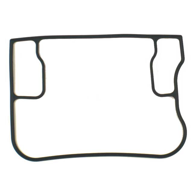 James Upper Rocker Cvr Gasket, Rubber For Harley-Davidson