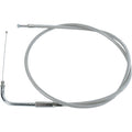 BRAIDED AND BLACK VINYL THROTTLE AND IDLE CABLES FOR HARLEY-DAVIDSON