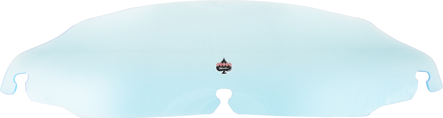 Flaretm Windschutzscheiben 89 mm (3,5 Zoll) Blau für Harley Davidson