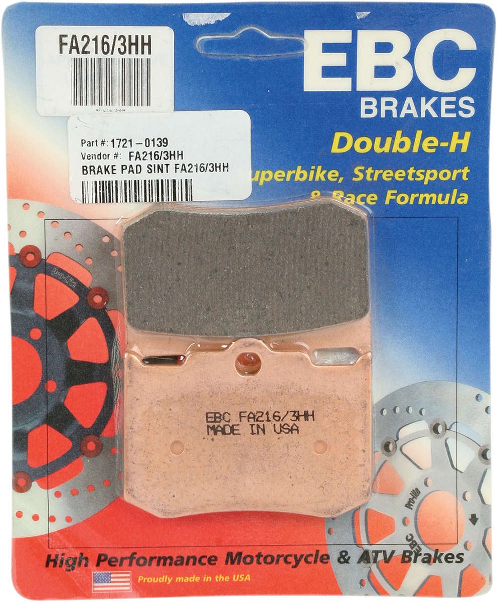 EBC BRAKE PADS AND SHOES BRAKE PAD SINT FA216/3HH