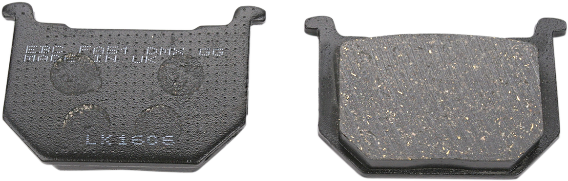 EBC BRAKE PADS AND SHOES EBC DISC PAD SET