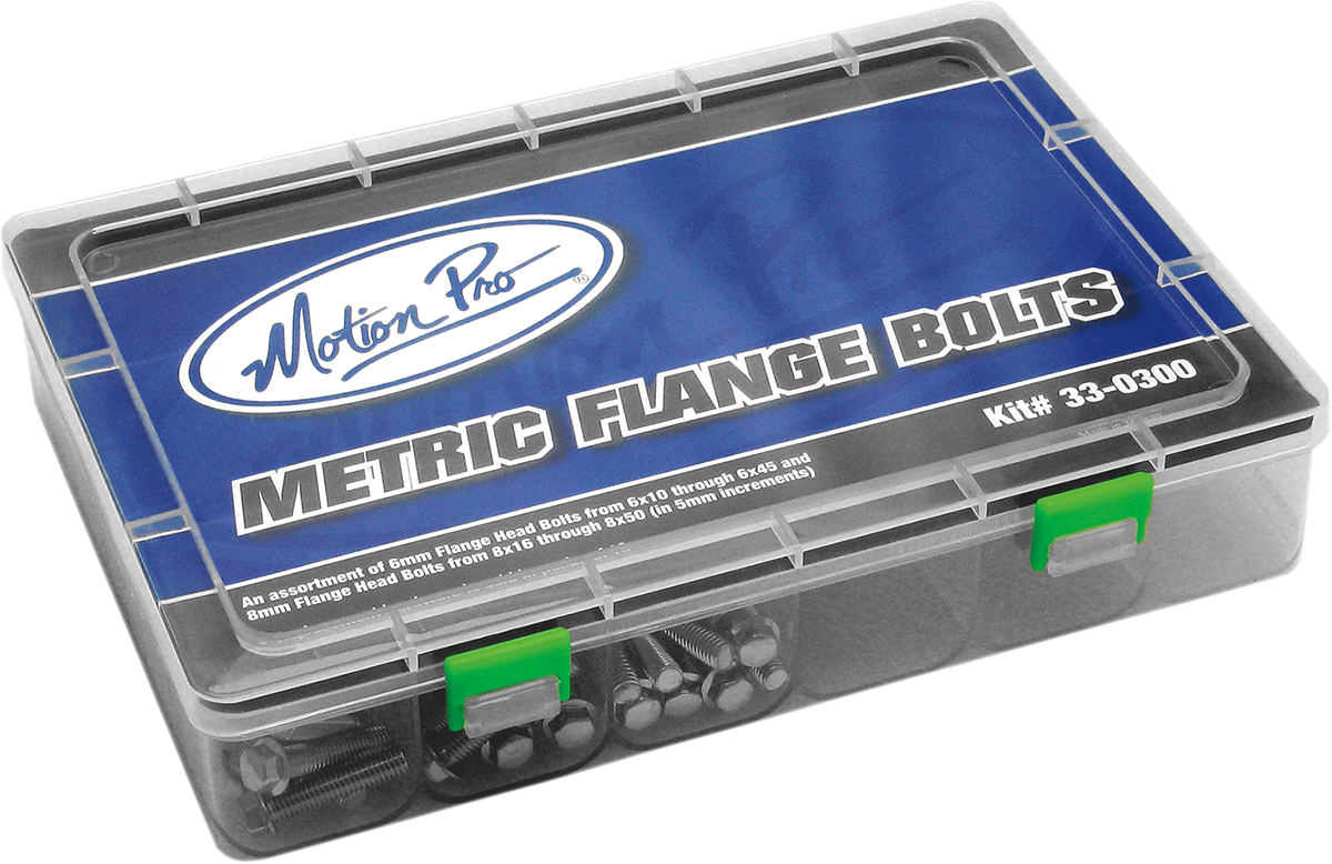 MOTION PRO METRIC FLANGE-HEAD BOLTS KIT HDWR KIT, FLANGE BOLTS