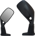 PARTS UNLIMITED ZX FAIRING MOUNT MIRRORS MIRROR PU ZX BLACK RH