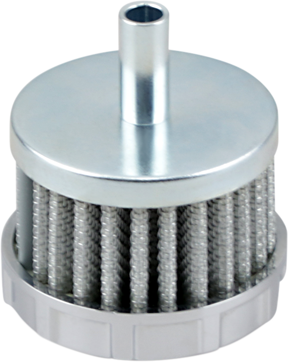 EMGO CRANKCASE VENT FILTERS REPLACEMENT FILTER CHROME