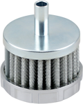 EMGO CRANKCASE VENT FILTERS REPLACEMENT FILTER CHROME